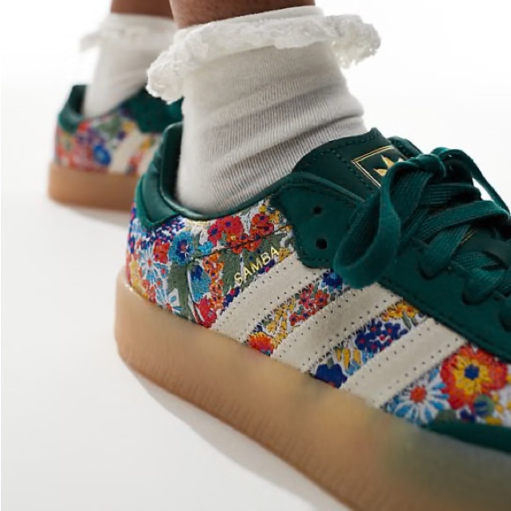 Brand New Authentic Adidas SAMBAE X LIBERTY LONDON SHOES